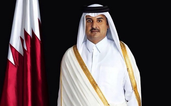 卡塔爾國家元首埃米爾塔米姆‧本‧哈邁德‧阿勒薩尼。(圖:Qatar Tribune)