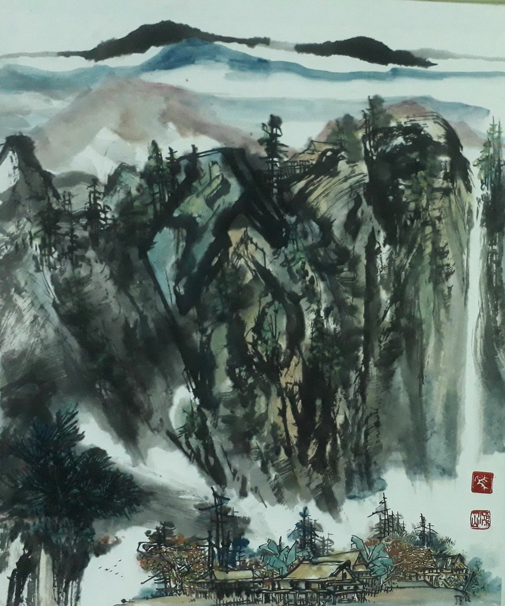 馬鴻山　畫