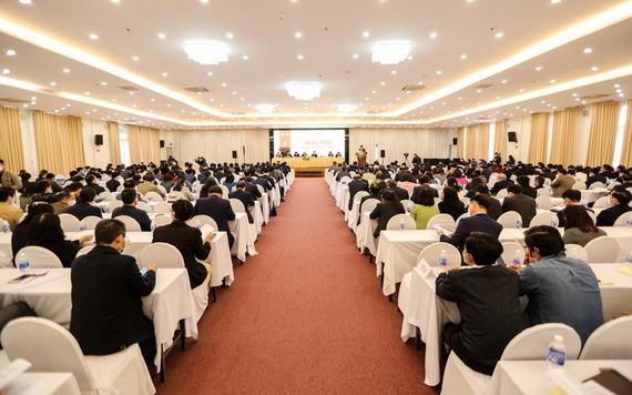 2020-2025年任期第十一次越南新聞工作者協會全國代表大會籌備會議現場。(圖:吳戎)