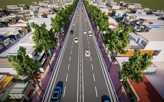 本市北-南高架路示意圖。