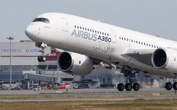 一架客空飛機正在起飛。（示意圖：互聯網）