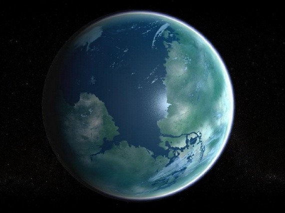 藝術家想像中地球化後的火星