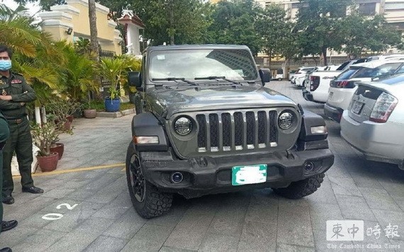 柬埔寨全國約有1萬輛“官車”未繳進口稅。（圖：柬埔寨海關總局）