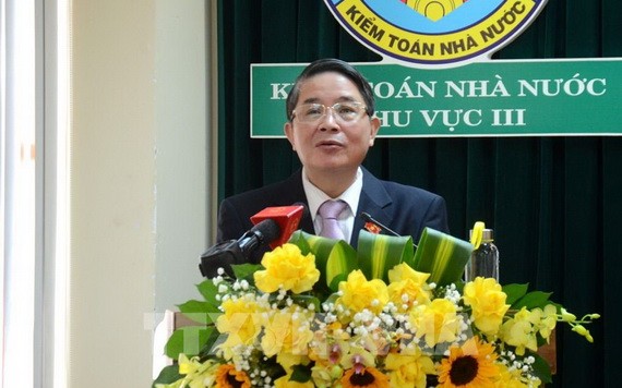 國會副主席阮德海在會議上發言。（圖：越通社）