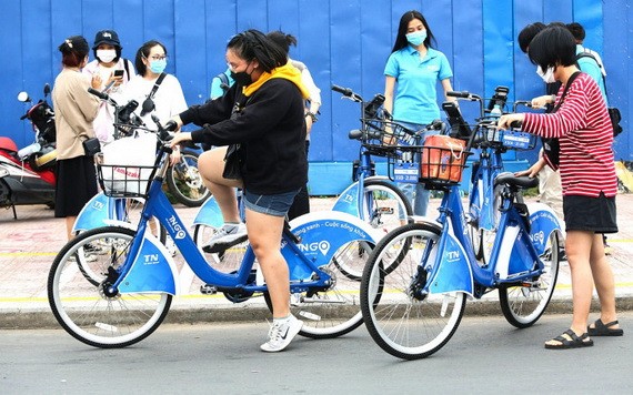 共享自行車日均使用人次達 2000。（圖：垂楊）
