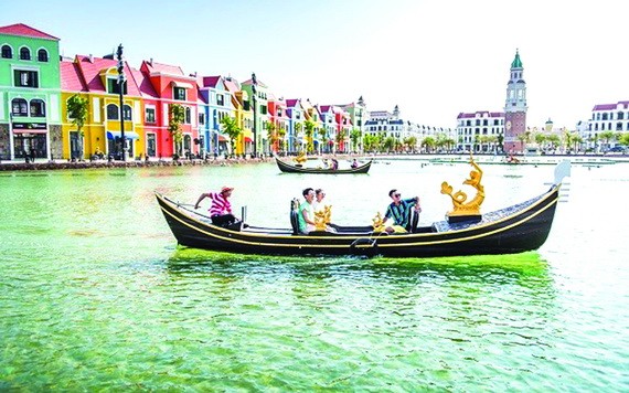 吸引國內外遊客的富國島。