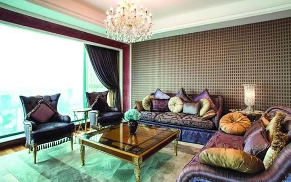 The Reverie Saigon西貢萬韻酒店總統套房。