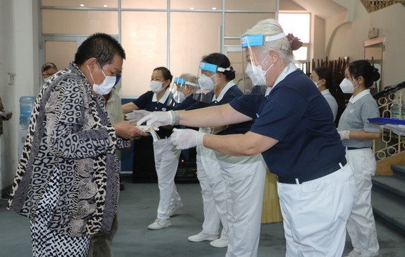 慈濟慈善基金會歲暮送暖