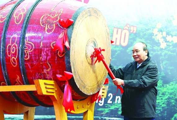 國家主席在富壽省發起植樹節活動