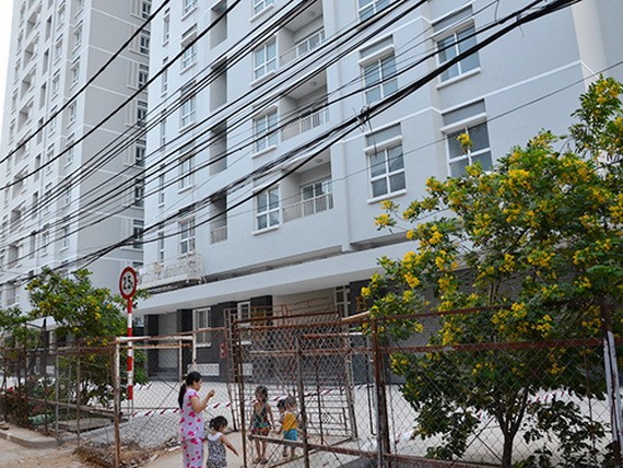 第十郡剛完成的一個社會住房項目。