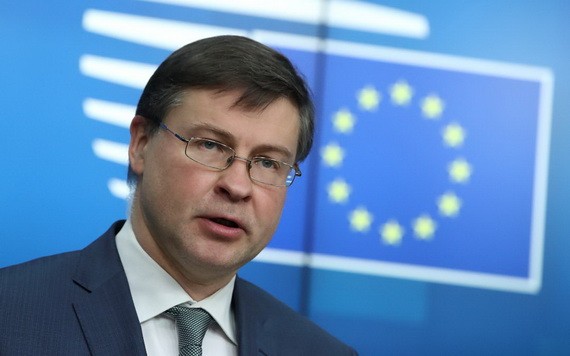 歐盟委員會執行副主席東布羅夫斯基斯。（圖：互聯網）