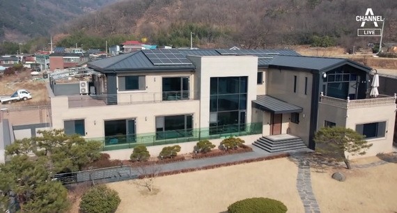 朴槿惠的養老別墅。（圖：互聯網）