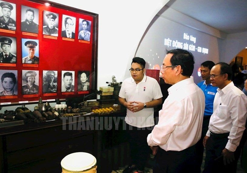 市領導考察“西貢別動隊”旅程