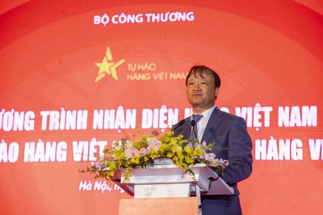 工商部副部長杜勝海在盛會上致開幕詞。（圖：VOV）