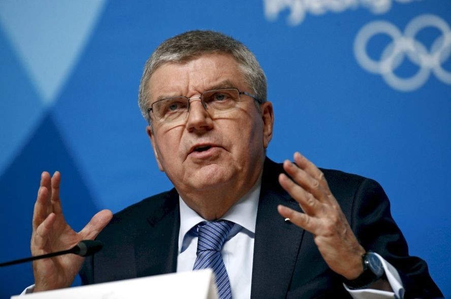 國際奧會主席湯瑪斯‧巴赫。（圖：AP）