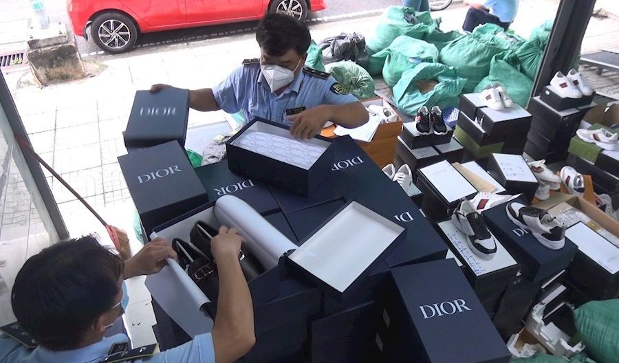 被查獲的疑似違規產品。（圖：明協）