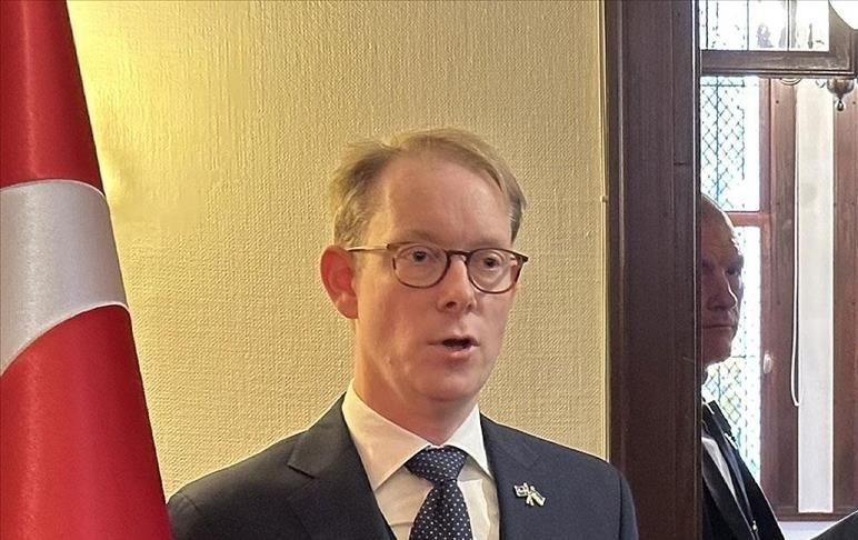 瑞典外交大臣托比亞斯‧比爾斯特倫。（圖：Getty Images）