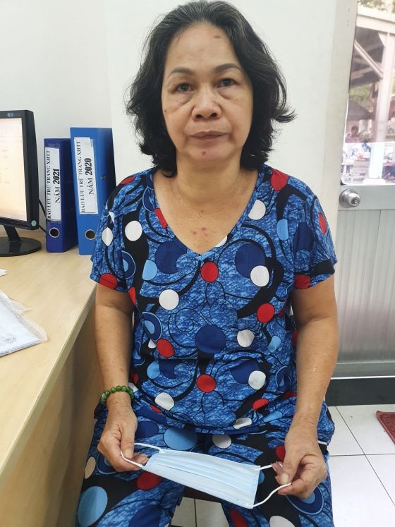 溫昌鳳在講述自己的病情。