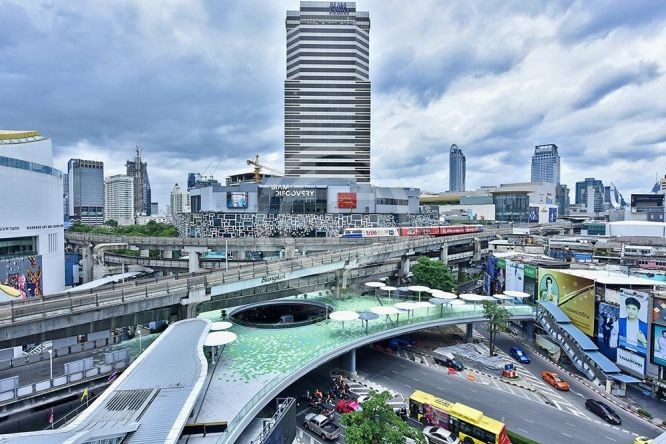 泰國曼谷市中心一景。（圖：互聯網）