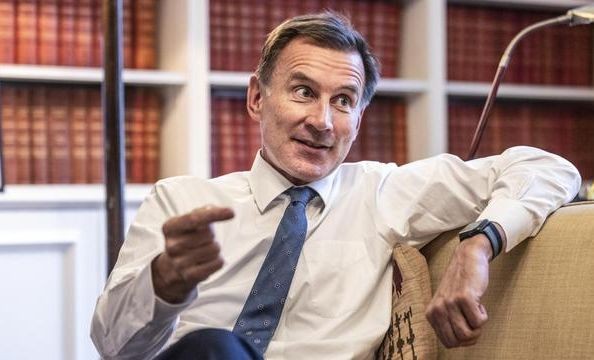 英國財政大臣傑瑞米‧亨特。（圖：Getty Images）