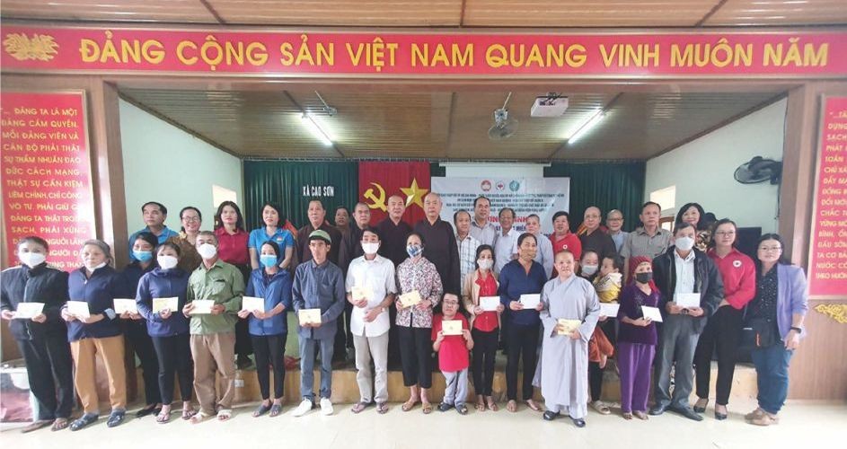 本市慈善團赴乂安行善