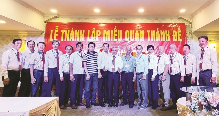 左閭關帝廟第十五屆理事會決心做好社會工作。