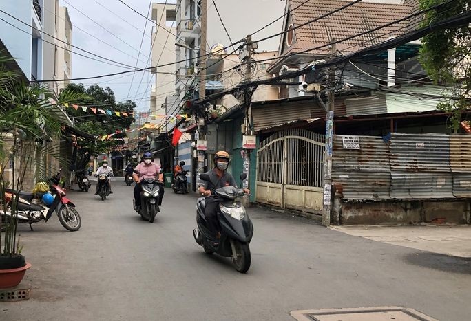 整飭後，第七郡富順坊黃晉發街749號巷在潮汛時不再受淹。