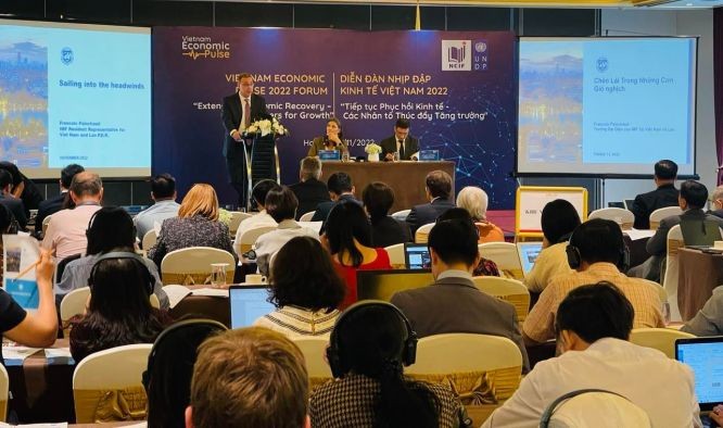 第二次越南經濟活動論壇現場。（圖：明芳）