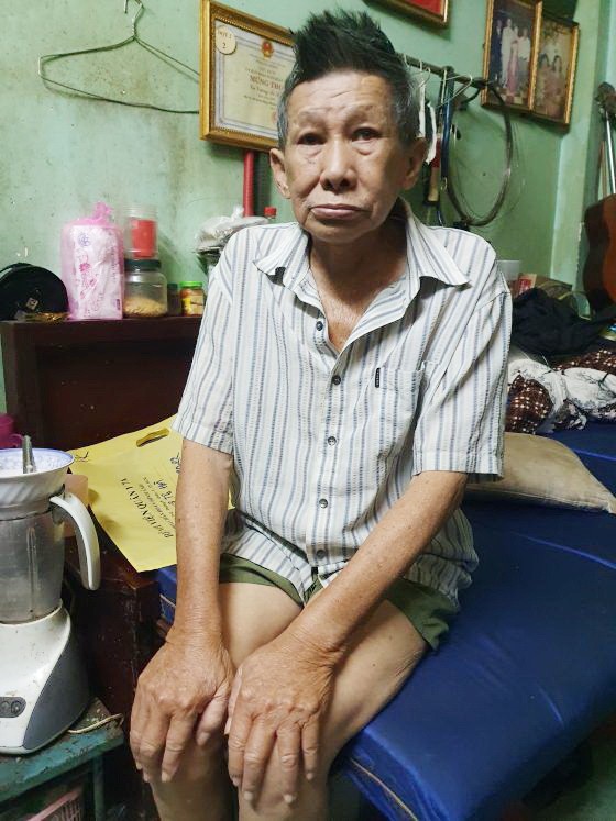 王蘇蝦患病多年體力明顯虛弱。