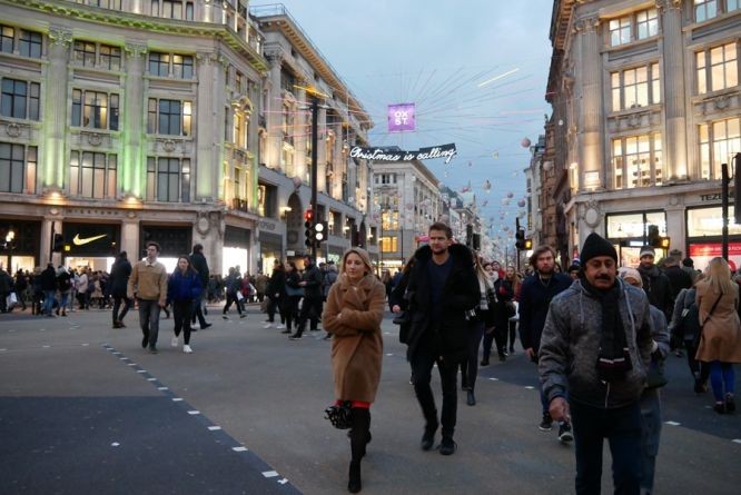 倫敦牛津街頭一隅。（圖：KKday）