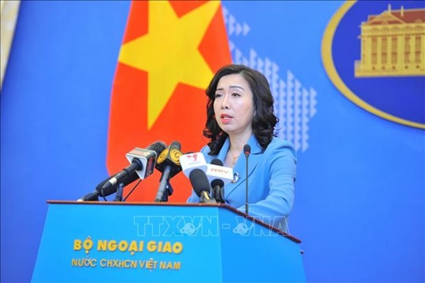 外交部發言人黎氏秋姮。(圖:越通社)