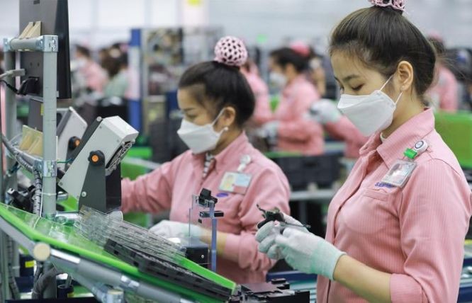 越南企業生產資訊技術產品。