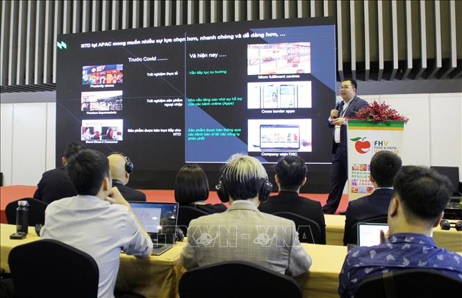 2022年餐飲經營效率峰會現場。（圖：越通社）