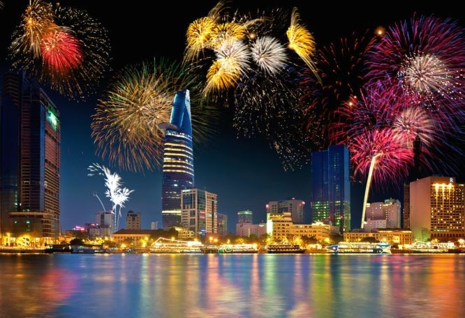 本市計劃燃放煙花迎接新年。(示意圖:國維)