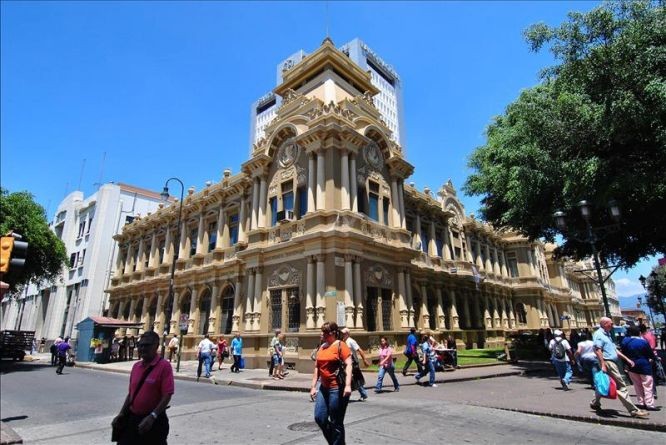 哥斯大黎加首都聖荷西街頭一景。（圖：互聯網）