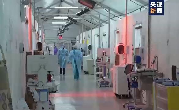 根據法國衛生部當天公佈的通報,法國本土和多個海外省的主要流感資料指標都呈上升態勢。(圖:視頻截圖)