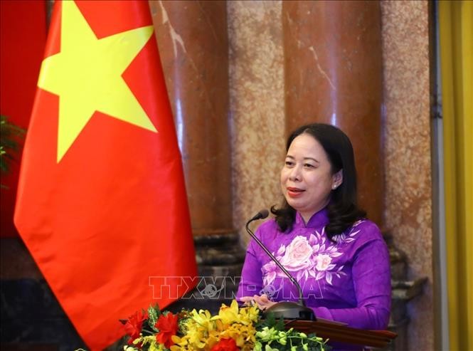国家副主席武氏映春担任国家代主席一职