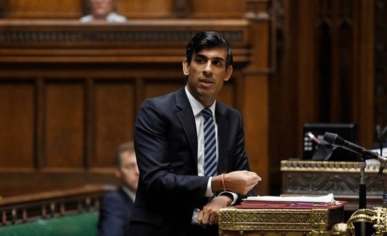 英国首相苏纳克。（图：互联网）