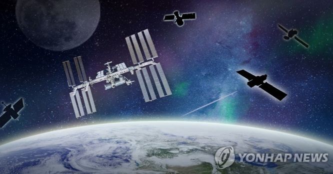 人工卫星。(示意图:韩联社)