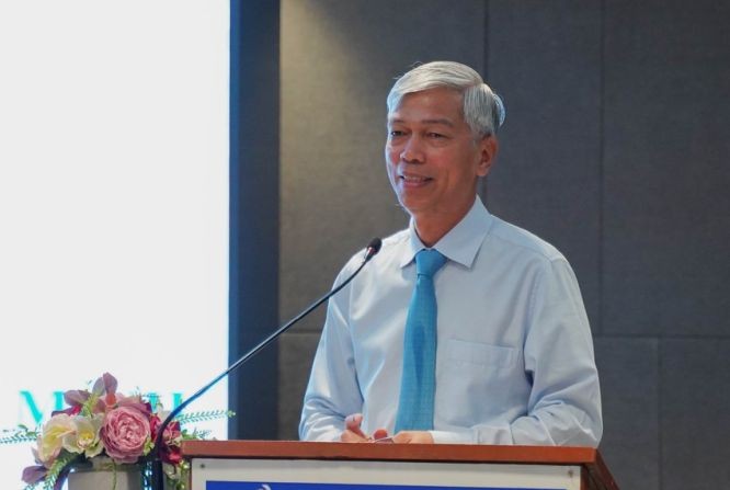 市人委会副主席武文欢在会议上发表指导意见。（图：宝芳）