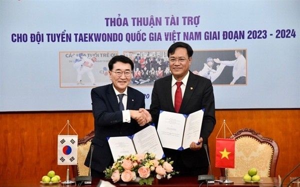 韩国CJ集团继续赞助我国跆拳道