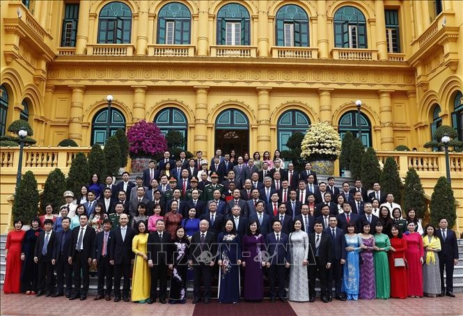 国家代主席与全国医师代表团会唔
