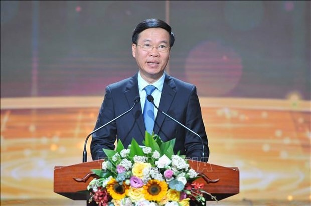 国家主席武文赏。（图：越通社）