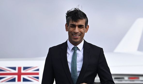 英国首相苏纳克。(图:互联网)