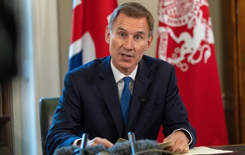 英国财政大臣杰瑞米‧亨特。（图：互联网）