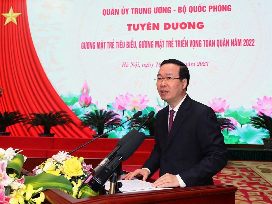 军队模范青年获表彰