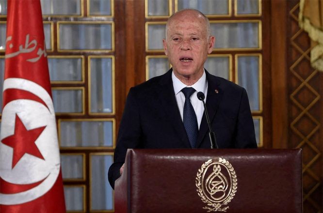 突尼斯总统凯斯‧赛义德。（图：Getty Images）