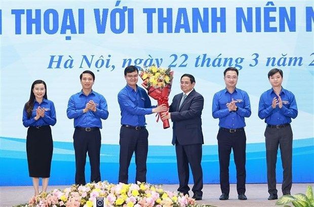 值此共青团成立 周年,范明政总理向全国共青团员致以祝贺。(图:越通社)