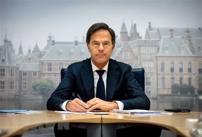荷兰首相马克‧吕特。(图:越通社)