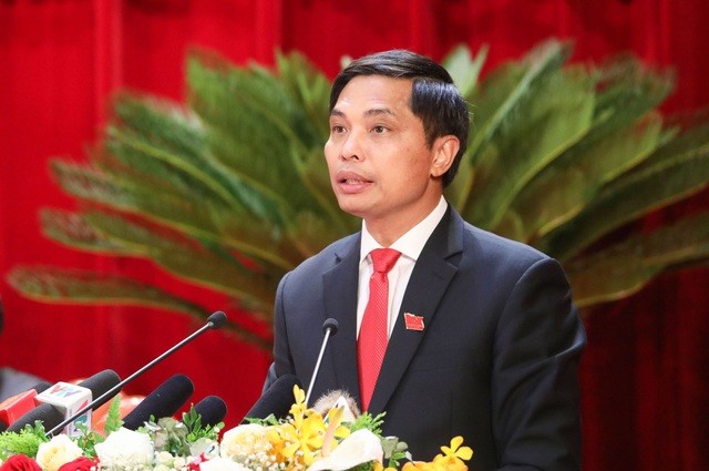 武文面同志连任2021-2026年任期广宁省人委会副主席。（图：吕孝义）